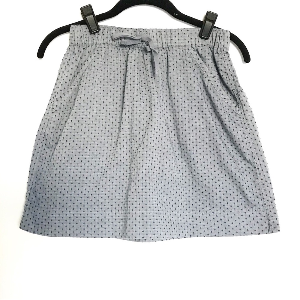 Chambray with denim dots Merona Skirt